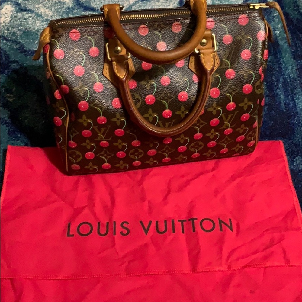 Louis Vuitton Cerise Murakami Speedy 25